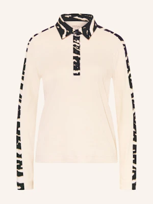 Marc Cain Koszulka Polo Z Dżerseju beige