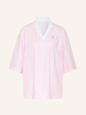 Marc Cain Koszulka Polo Z Dżerseju rosa
