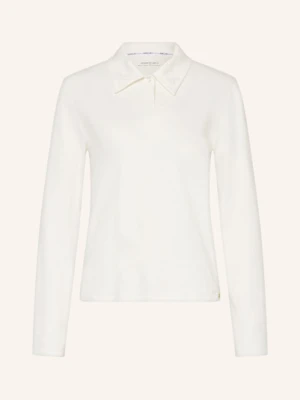 Marc Cain Koszulka Polo Z Dżerseju weiss