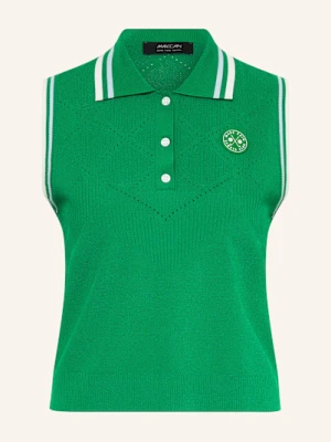 Marc Cain Koszulka Polo Z Dzianiny gruen