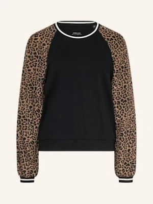 Zdjęcie produktu Marc Cain Koszulka Z Długim Rękawem Z Mieszanki Materiałów schwarz