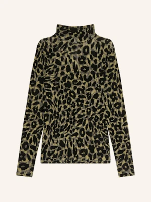 Marc Cain Koszulka Z Długim Rękawem Z Siateczki gruen