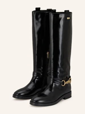 Marc Cain Kozaki Lakierowane schwarz