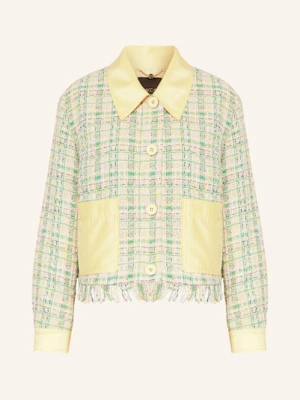 Marc Cain Kurtka Z Tweedu pink