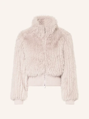 Marc Cain Kurtka Ze Sztucznego Futra beige