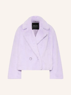 Marc Cain Kurtka Ze Sztucznego Futra lila 724 purple rose