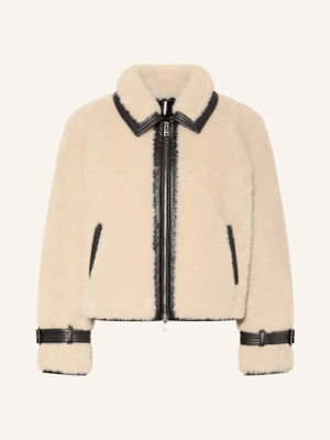 Marc Cain Kurtka Ze Sztucznego Futra weiss