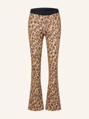 Marc Cain Legginsy Frederica braun 697 seal brown