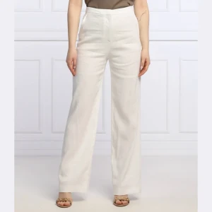 Marc Cain Lniane spodnie | Loose fit | high waist