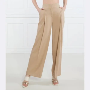 Marc Cain Lniane spodnie | Straight fit