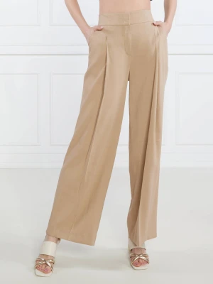 Marc Cain Lniane spodnie | Straight fit