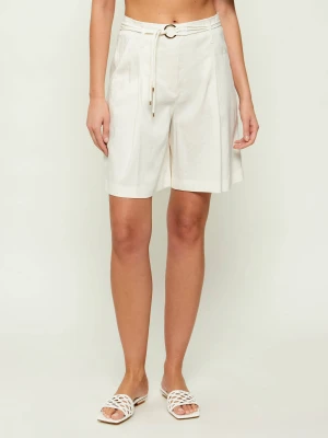 Marc Cain Lniane bermudy | Relaxed fit