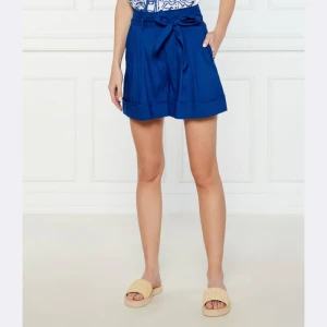 Marc Cain Lniane szorty | Relaxed fit | high waist