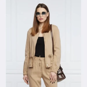 Marc Cain Lniany żakiet | Regular Fit