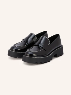 Marc Cain Loafersy Na Platformie schwarz 900 black new