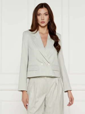 Marc Cain Marynarka | Cropped Fit | z dodatkiem wełny