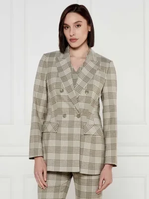 Marc Cain Marynarka | Slim Fit | z dodatkiem wełny