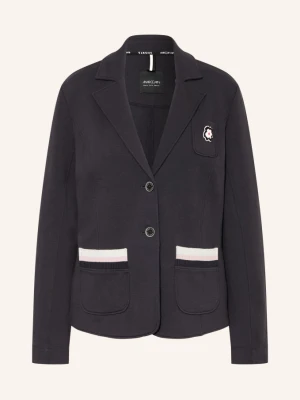 Marc Cain Marynarka Z Dżerseju blau 394 navy