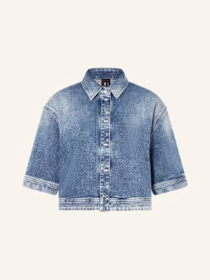 Marc Cain Overjacket Z Jeansu blau