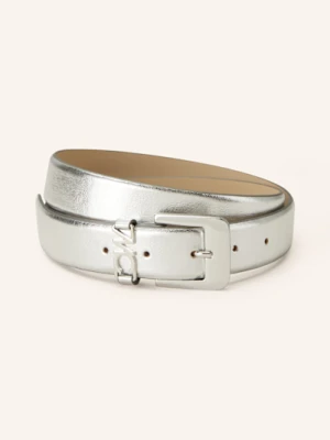 Marc Cain Pasek Skórzany silber