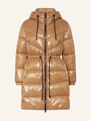 Marc Cain Płaszcz Pikowany braun