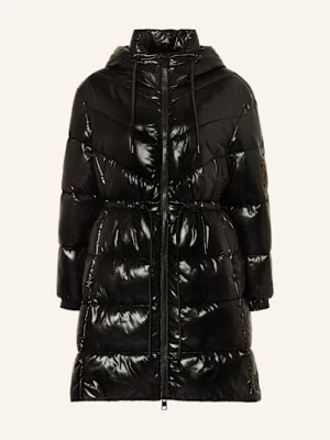 Marc Cain Płaszcz Pikowany schwarz