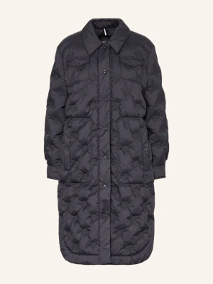 Marc Cain Płaszcz Puchowy blau 394 navy