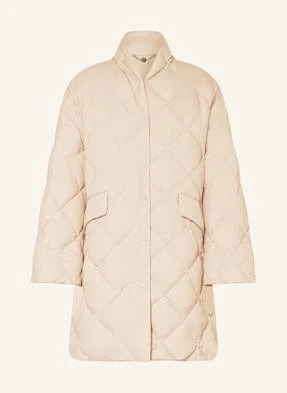 Marc Cain Płaszcz Puchowy Dwustronny beige