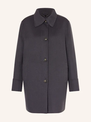 Marc Cain Płaszcz Wełniany blau