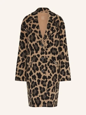 Marc Cain Płaszcz Wełniany, Dwustronny braun