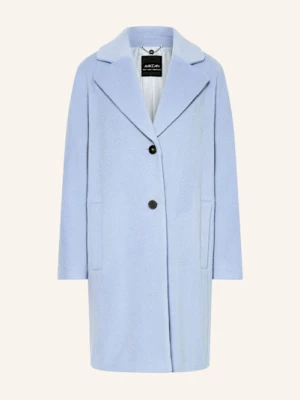 Marc Cain Płaszcz Z Dodatkiem Alpaki blau