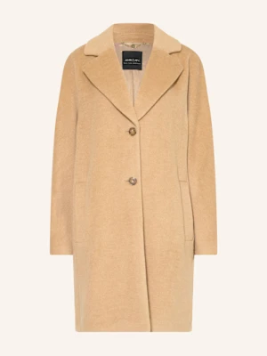 Marc Cain Płaszcz Z Dodatkiem Alpaki braun