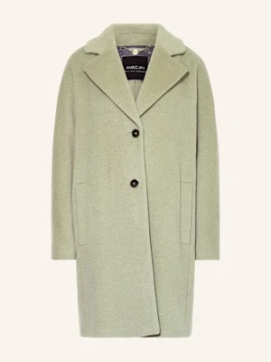Marc Cain Płaszcz Z Dodatkiem Alpaki gruen