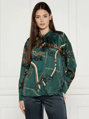 Marc Cain Satynowa koszula | Regular Fit