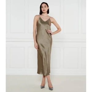 Marc Cain Satynowa sukienka