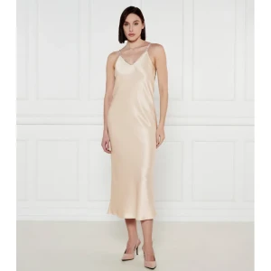 Marc Cain Satynowa sukienka