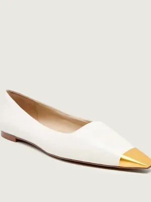 Marc Cain Skórzane baleriny