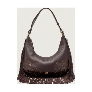 Marc Cain Skórzane hobo