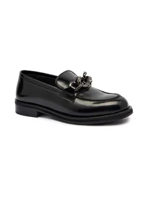Marc Cain Skórzane loafersy