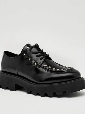 Marc Cain Skórzane loafersy