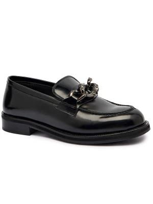 Marc Cain Skórzane loafersy