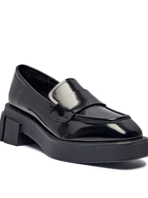 Marc Cain Skórzane loafersy