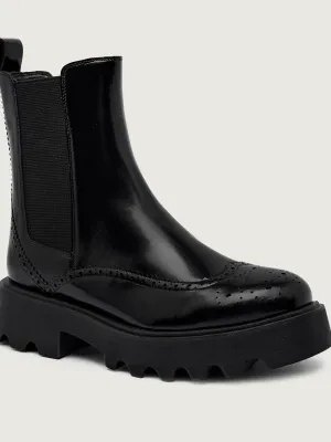 Marc Cain Skórzane sztyblety