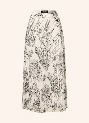 Marc Cain Spódnica Plisowana beige