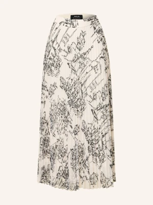 Marc Cain Spódnica Plisowana beige