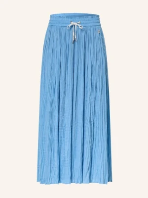 Marc Cain Spódnica Plisowana blau
