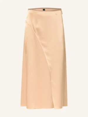 Marc Cain Spódnica Satynowa beige