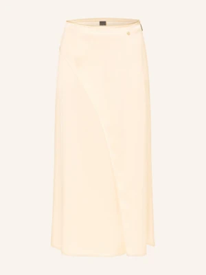 Marc Cain Spódnica Satynowa beige
