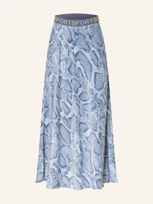 Marc Cain Spódnica Satynowa blau 318 niagara mist