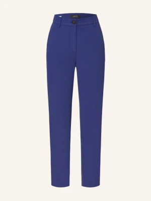 Marc Cain Spodnie 7/8 Fordon blau GRANATOWY